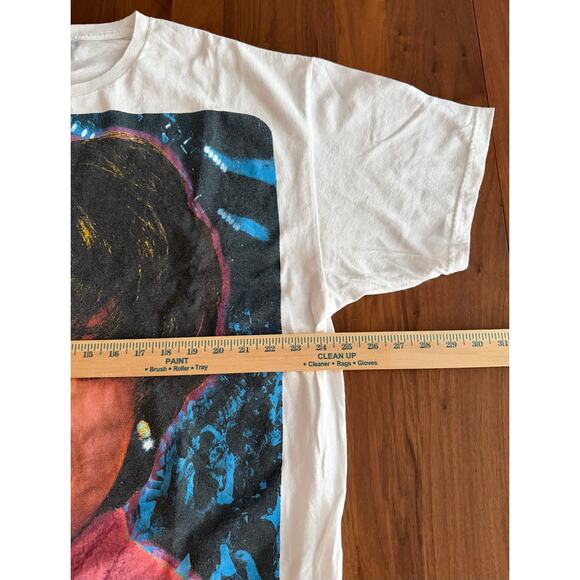 2023 Backstock Co - Oprah Winfrey Big Print Double Sided 90s Style Band Tee XXL - Picture 3 of 4